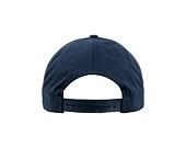 Kšiltovka Yupoong 5-Panel Curved Classic Snapback navy