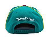 Kšiltovka Mitchell & Ness - Anaheim Ducks - Pipe Snapback Vntg - Teal