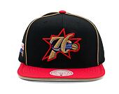 Kšiltovka Mitchell & Ness - Philadelphia 76Ers - Pipe Snapback Hwc - Black