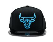 Kšiltovka Mitchell & Ness - Chicago Bulls - Day 11 Snapback - Black-Blue