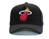 Kšiltovka Mitchell & Ness - Miami Heat - Kicking Wool Pro Strapback - Black