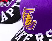 Kšiltovka Mitchell & Ness - Los Angeles Lakers - Underarch Pro Snapback - Purple