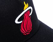 Kšiltovka Mitchell & Ness - Miami Heat - Kicking Wool Pro Strapback - Black