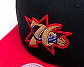 Kšiltovka Mitchell & Ness - Philadelphia 76Ers - Pipe Snapback Hwc - Black