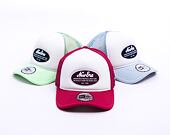 Kšiltovka New Era - Branded Oval Foam Patch 9FORTY Trucker - White / Cherry