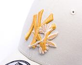 Kšiltovka New Era - MLB Floral Icon 9FORTY - NY Yankees - Ivory / Yellow