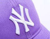 Kšiltovka New Era - MLB League Essential 9TWENTY - NY Yankees - Mauve / White