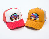 Dětská Kšiltovka New Era - Branded Adventure Patch 9FORTY Trucker - Coral / White
