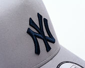 Kšiltovka New Era - MLB Side Patch 9FORTY Trucker - NY Yankees - Grey