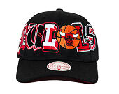 Kšiltovka Mitchell & Ness - NBA Hyper Type Pro Snapback - Chicago Bulls - Black