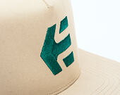 Kšiltovka Etnies - Icon Snapback - Tan/Green