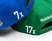 Kšiltovka Mitchell & Ness - NBA Winners Circle Snapback - Golden State Warriors - Blue