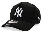 Kšiltovka New Era - MLB League Essential 9FORTY A-Frame - NY Yankees - Black / White