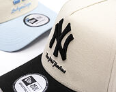 Kšiltovka New Era - MLB Mythical 9FORTY A-Frame - NY Yankees - Ivory / Black
