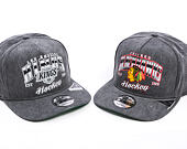 Kšiltovka New Era -  9FIFTY A-Frame NHL Washed - Chicago Blackhawks - Black