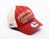 Kšiltovka New Era - UFC MMA 9TWENTY Graphic - Red / Cream