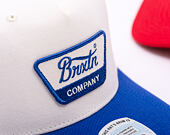 Kšiltovka Brixton - Linwood C Netplus Mp Snpk - Royal/Off White