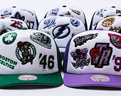 Kšiltovka Mitchell & Ness - Gridlock Trucker - Boston Celtics - White