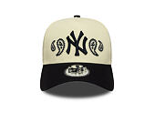 Kšiltovka New Era - MLB Paisley Bandana 9FORTY A-Frame - NY Yankees - Cream / Navy