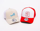 Kšiltovka New Era - F1 Seasonal POP 9FORTY Trucker - Alpine Racing - Stone