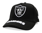 Kšiltovka New Era - NFL Visor Hit 9FORTY A-Frame - Las Vegas Raiders - Black