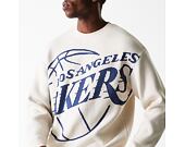Svetr New Era - NBA Oversized Knit - LA Lakers - Cream