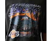 Triko New Era - NBA Washed Graphic Tee - LA Lakers - Black