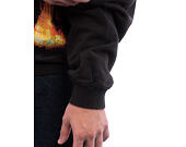 Mikina New Era - NBA Washed Graphic Crewneck - Chicago Bulls - Black