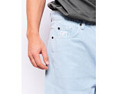 Džíny Karl Kani Small Signature Baggy Five Pocket Denim bleached blue
