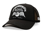 Kšiltovka Von Dutch - Trucker - VD MC - Dark Grey