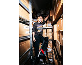 Triko New Era - NBA Washed Graphic Tee - LA Lakers - Black
