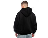Mikina Karl Kani - Chest Signature Essential Oversized Zip Hoodie - Black