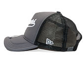 Kšiltovka New Era - MLB Foam Script 9FORTY Trucker - LA Dodgers - Graphite