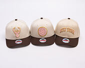 Kšiltovka Mitchell & Ness - Blush Sand Classic Red - Brooklyn Nets - Sand/Brown