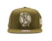 Cap Mitchell & Ness - NBA Fashion Basic Snapback - Boston Celtics - Olive