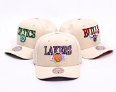 Cap Mitchell & Ness - NBA Team Name Pro Crown - Los Angeles Lakers - Bone