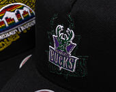 Cap Mitchell & Ness - NBA Tilted Pro Snapback Hwc - Milwaukee Bucks - Black