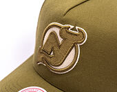 Kšiltovka Mitchell & Ness - NHL Fashion Basic Pro - New Jersey Devils - Olive