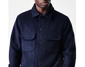 Jacket New Era - Branded Shacket - Navy