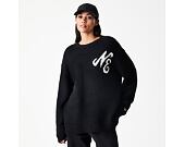 Sweater New Era - Branded Knit Sweater - Black