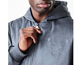 Jacket New Era - NBA Suede Hooded Jacket - Chicago Bulls - Grape