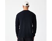 Tee New Era - Branded Longsleeve Waffle Tee - Black