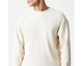 Tee New Era - Branded Longsleeve Waffle Tee - Cream