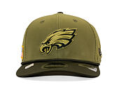 Cap New Era - NFL25 "Salute to Service" - 9SEVENTY Stretch-Snap - Philadelphia Eagles 