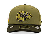 Cap New Era - NFL25 "Salute to Service" - 9SEVENTY Stretch-Snap - Kansas City Chiefs 