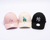 Womens Cap New Era - MLB Womens Metallic Logo 9FORTY - NY Yankees - Pink / Fushia