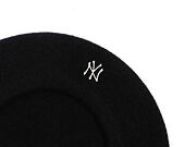 Womens Beret New Era - MLB Wool Pin Beret - NY Yankees - Black