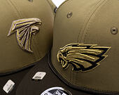 Cap New Era - NFL25 "Salute to Service" - 9SEVENTY Stretch-Snap - Philadelphia Eagles 