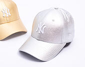 Womens Cap New Era - MLB Metallic 9FORTY - NY Yankees - Silver