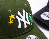 Kids Cap New Era - MLB Kids Space Icon 9FORTY - NY Yankees - Rifle Green